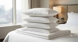 stack-of-hotel-quality-down-pillows